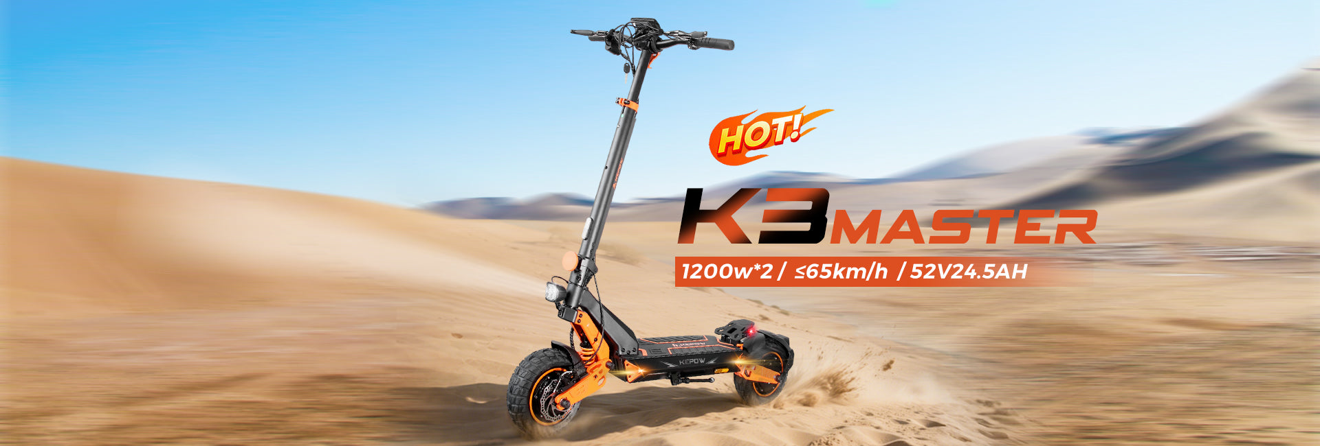 Kepow K3 Master off-road electric scooter